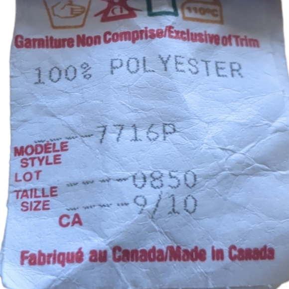 Jean Works Company Yellow Two Pieces Top and Pants Size 9/ 10 - Picture 11 of 15